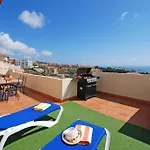 شقة Sea View Penthouse With Private Jacuzzi & Huge Terrace , Cala 4 Sitio de Calahonda